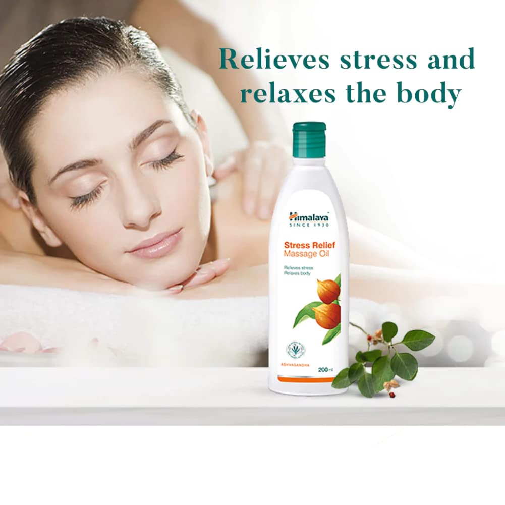 Himalaya Stress Relief Massage Oil - 200ml - View 2 of 4