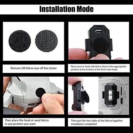 ELTRON TURBO ELT512864UIV Universal Safety Signal Aircraft Blinking Strobe 7 Colors Led Light Multipurpose Waterproof for Motorbike, Helmet, Bicycle, Car, Scooties &amp; Anywhere (Pack Of 1) - View 2 of 5