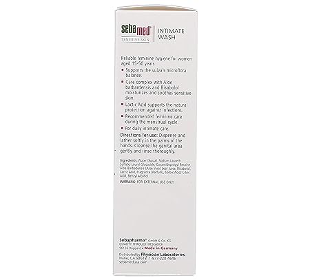 Sebamed Sensitive Skin Intimate Wash (50ml) - View 2 of 2