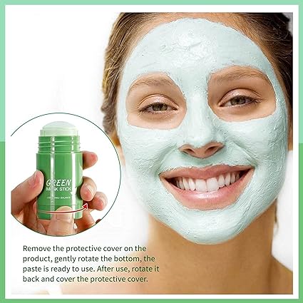 Green Mask Stick Green Tea Oil Control Clean Solid Mask (40g) - View 5 of 6