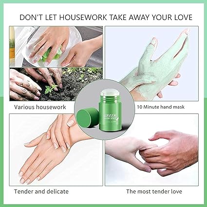 Green Mask Stick Green Tea Oil Control Clean Solid Mask (40g) - View 6 of 6