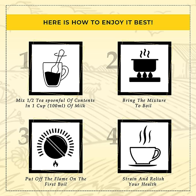 Arbor Treat Haldi Latte Latte Du Curcuma Turmeric &amp; Spices Masala (100g) - View 5 of 5