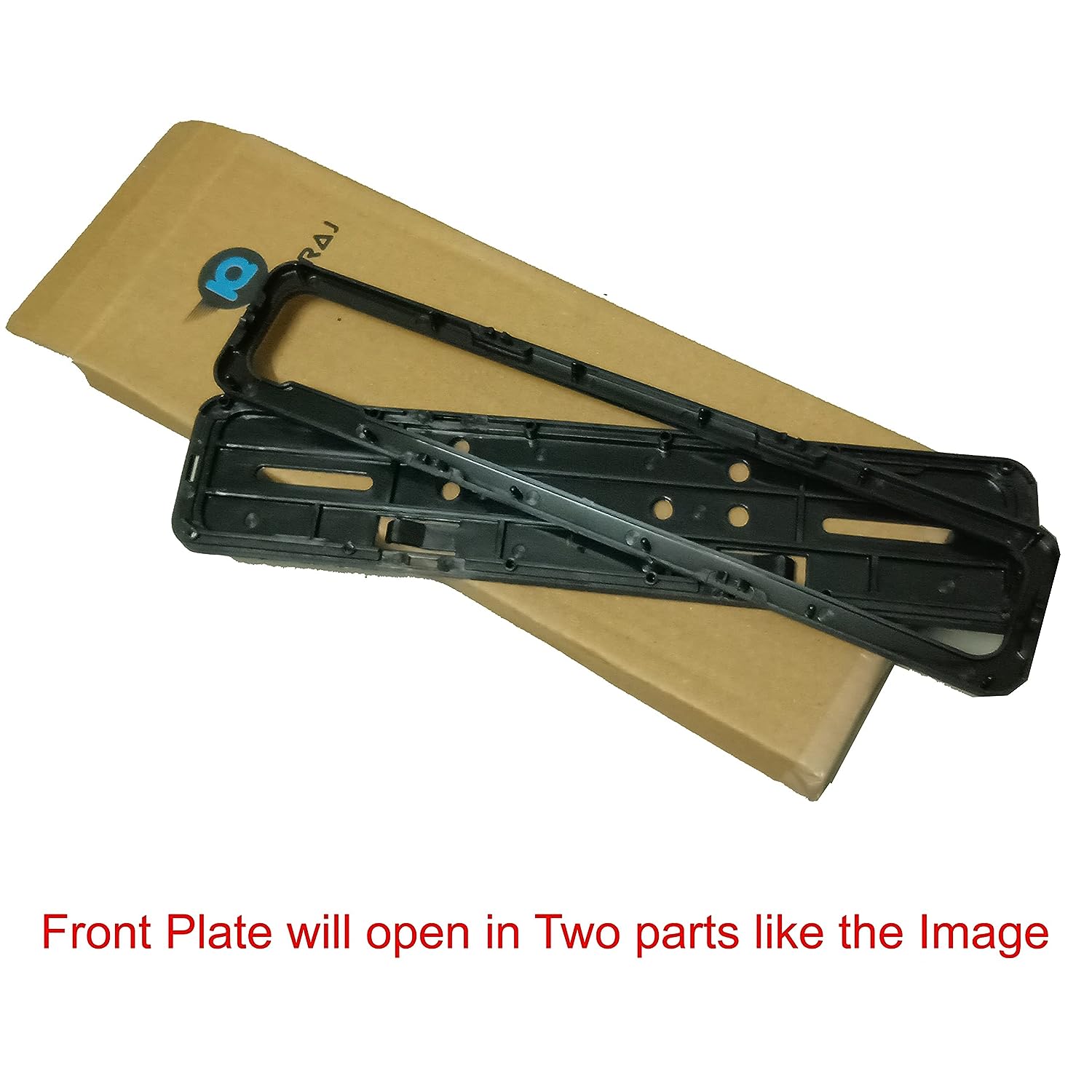 INNOVQARAJ Bike HSRP | IND Number Plate Frame | Cover (Standard Size for All Bikes) - View 2 of 4