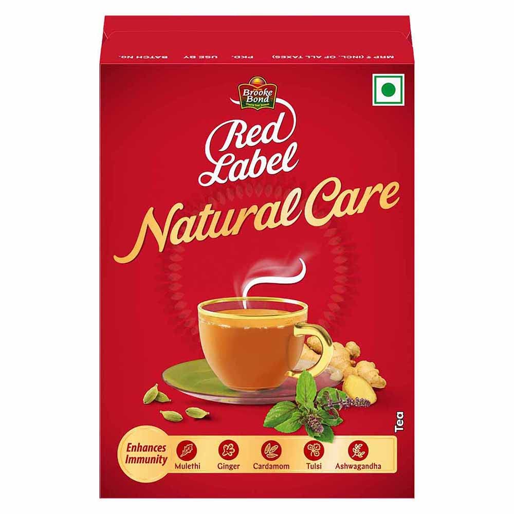 Brooke Bond Red Label Natural Care Tea, with 5 Ayurvedic Ingredients, 250 g - Shop at Colombo Mall