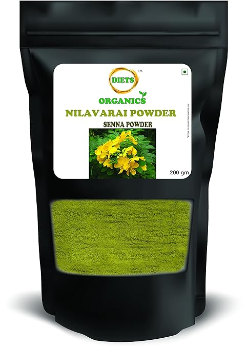 DIETS ORGANICS Nilavarai powder | Dry Senna Leaves Powder (100g) - View 2 of 3