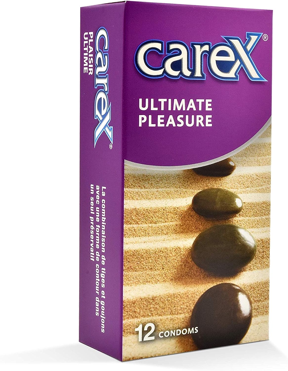 Carex Ultimate Pleasure Condoms, Pink, 12 Pcs - View 2 of 3