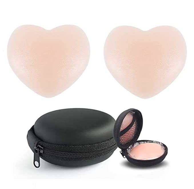 dclub Nipple Covers for Women Adhesive Silicone Pasties with Travel Box.Heart Shape. - Shop at Colombo Mall