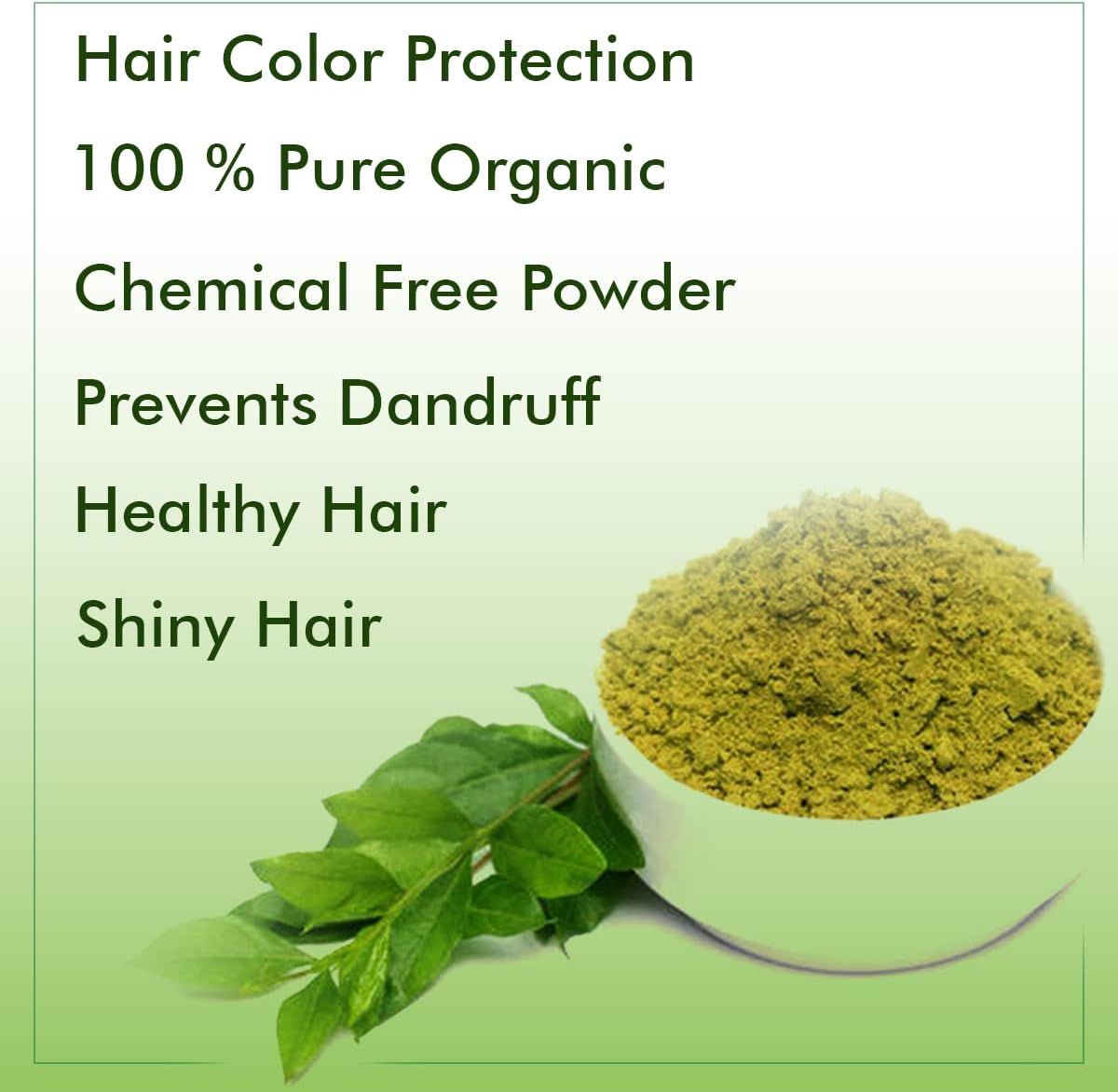 Agrovishwa 100% Pure &amp; Natural Organic Henna Powder | Henna For Smooth | Silky Hair| Chemical Free |Hair Dye | Tattoos | Body Art Quality-100g (Henna -100g) - View 3 of 4