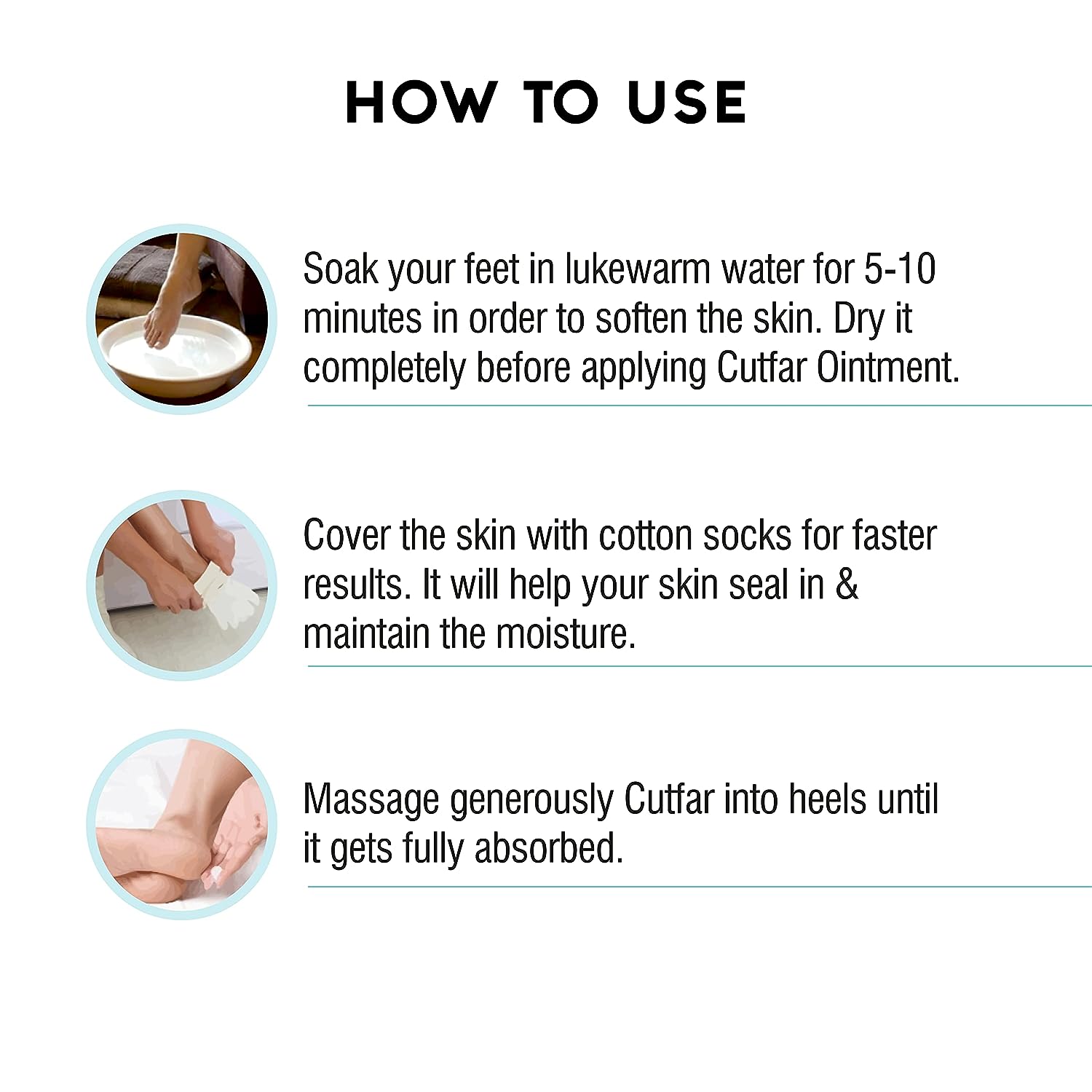 Ban Labs Cutfar Ointment - 25G (Pack of 2) | Cracked Heels repair | Chilblain Cream | foot cream |Cuts & Wounds |Rough Skin| For Cracked & Painful Heels - View 5 of 5