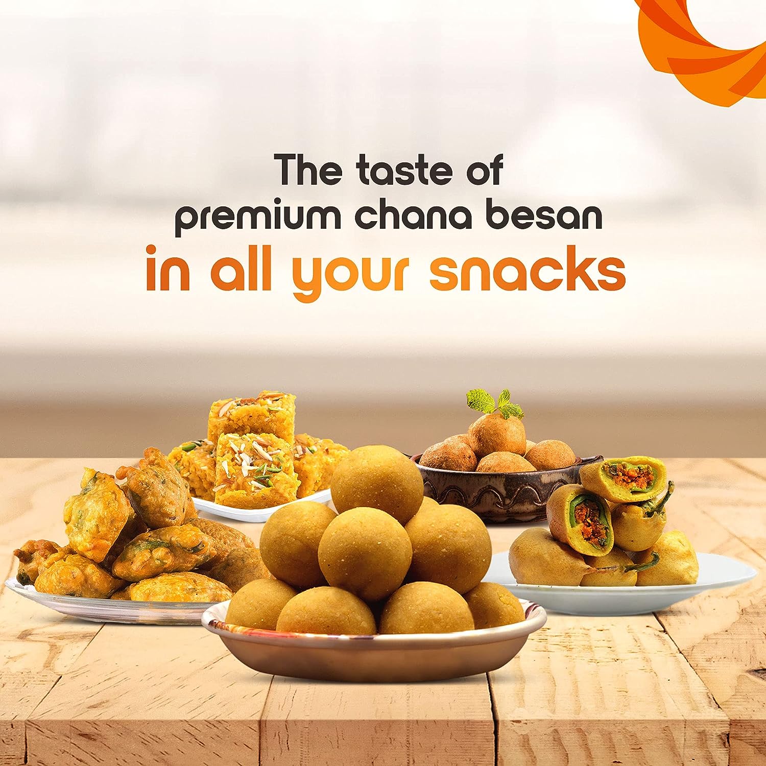 Fortune Chana Besan, 500 g - View 3 of 4