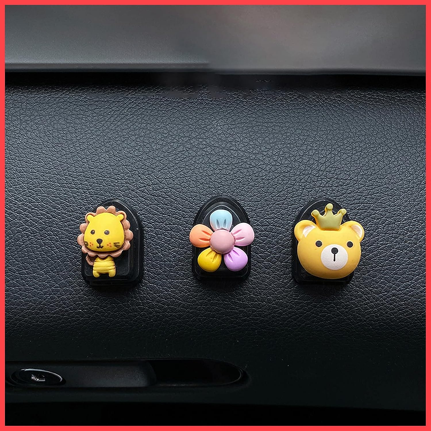 wolpin Car Dashboard Headrest Hook/Hanger Universal Durable Organiser Space Saver for Handbag, Wallets, Grocery Bags Self Adhesive (Cartoon, Pack of 3) - Shop at Colombo Mall