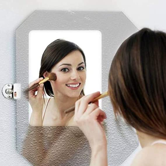 CARWORLD Car Rear view Mirror Film, HD Anti-Fog Rainproof Waterproof Mirror Window Clear Sticker, Anti-Mist Film Protector Safety Driving Guard Rear View Film for Car Mirrors (RECTANGLE) - View 2 of 2