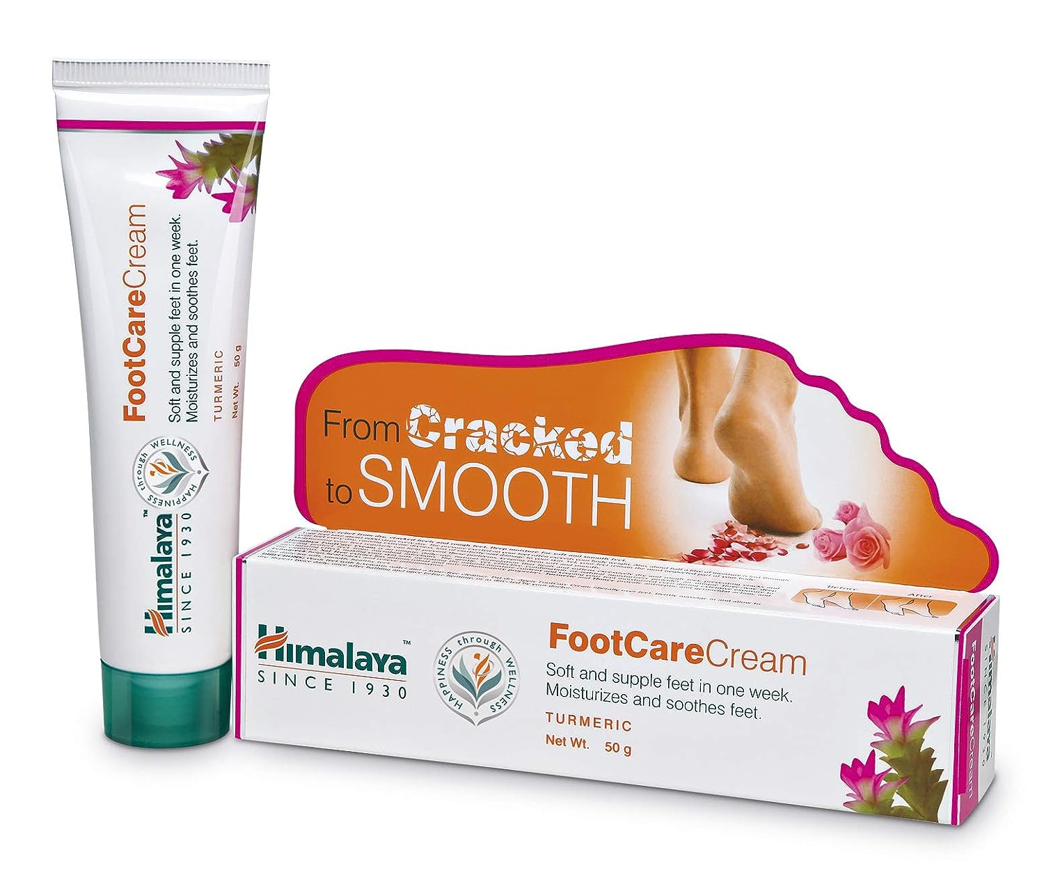 Himalaya Wellness Foot Care Cream, 50gm | Moisturizes and Soothes Feet - Shop at Colombo Mall