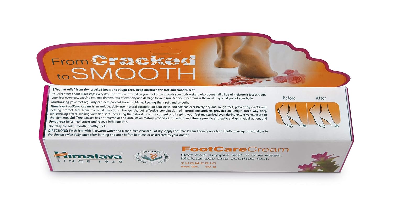 Himalaya Wellness Foot Care Cream, 50gm | Moisturizes and Soothes Feet - View 3 of 3