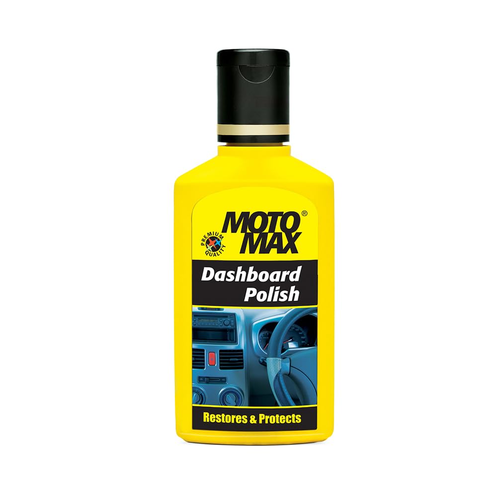 MOTOMAX Dashboard Polish 50 ml | Protects and Shines Interiors of Cars, Bike, Motorcycle | Instant Shine | Suitable for Fibre, Plastic surfaces - Shop at Colombo Mall