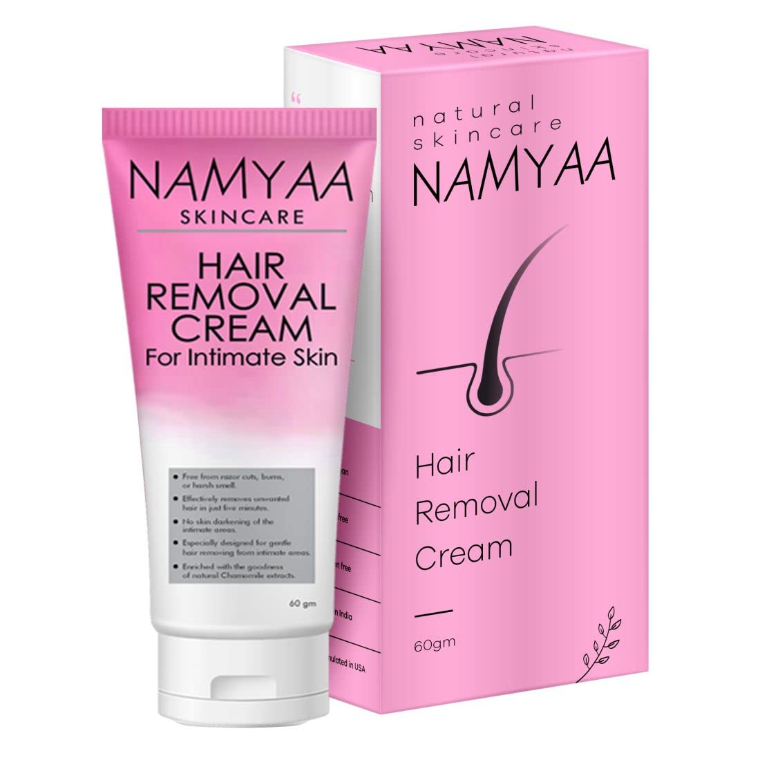 Namyaa Hair Removal Cream for Intimate Skin women 60gm with After Wax Soothing Serum with Vitamin C 30gm - Shop at Colombo Mall