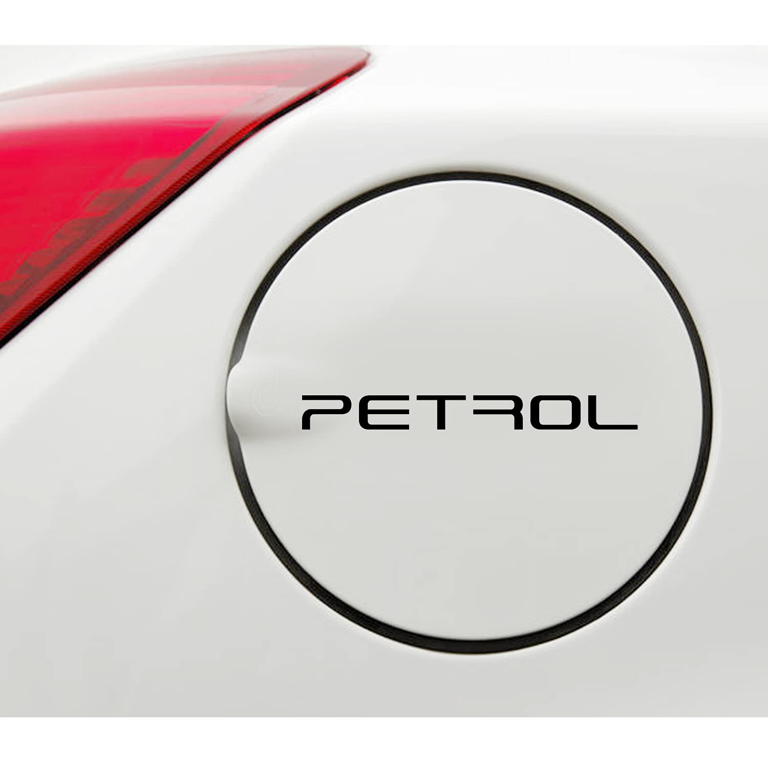 Petrol Sticker for Car Fuel Tank, Branded self Adhesive Vinyl Sticker(12cm X 2cm) Black1 - View 3 of 4