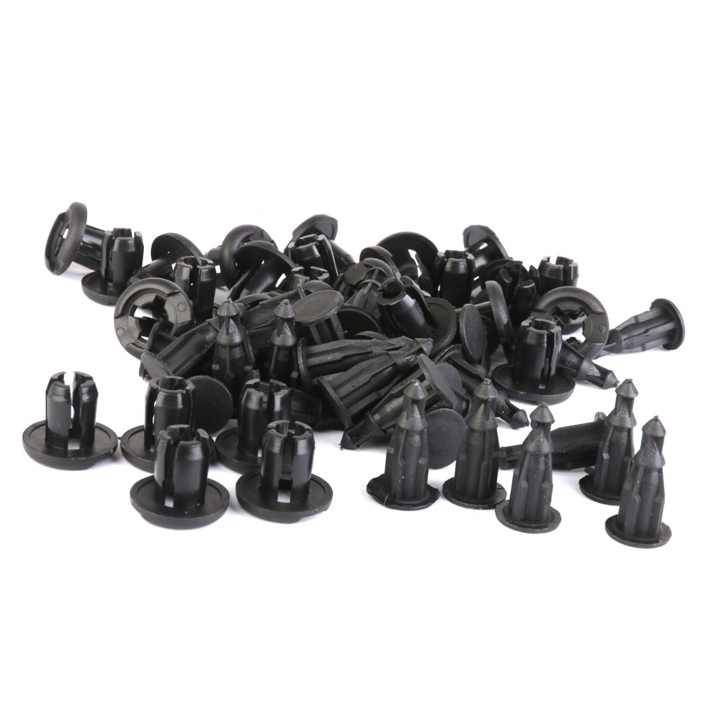 generic Nylon Push-Type Rivet Bumper Fender Clips for Honda 91503-sz3-003 (Black)- 30pcs - Shop at Colombo Mall