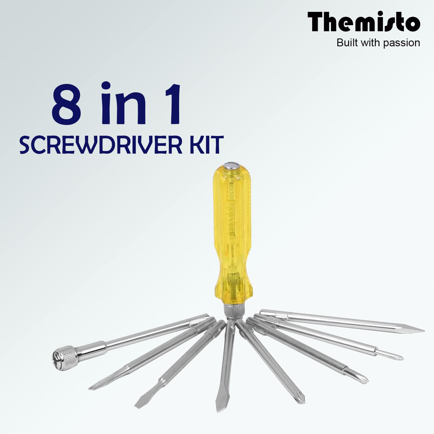8 IN 1 COMBINATION SCREWDRIVER SET (pack of 8) - View 2 of 4