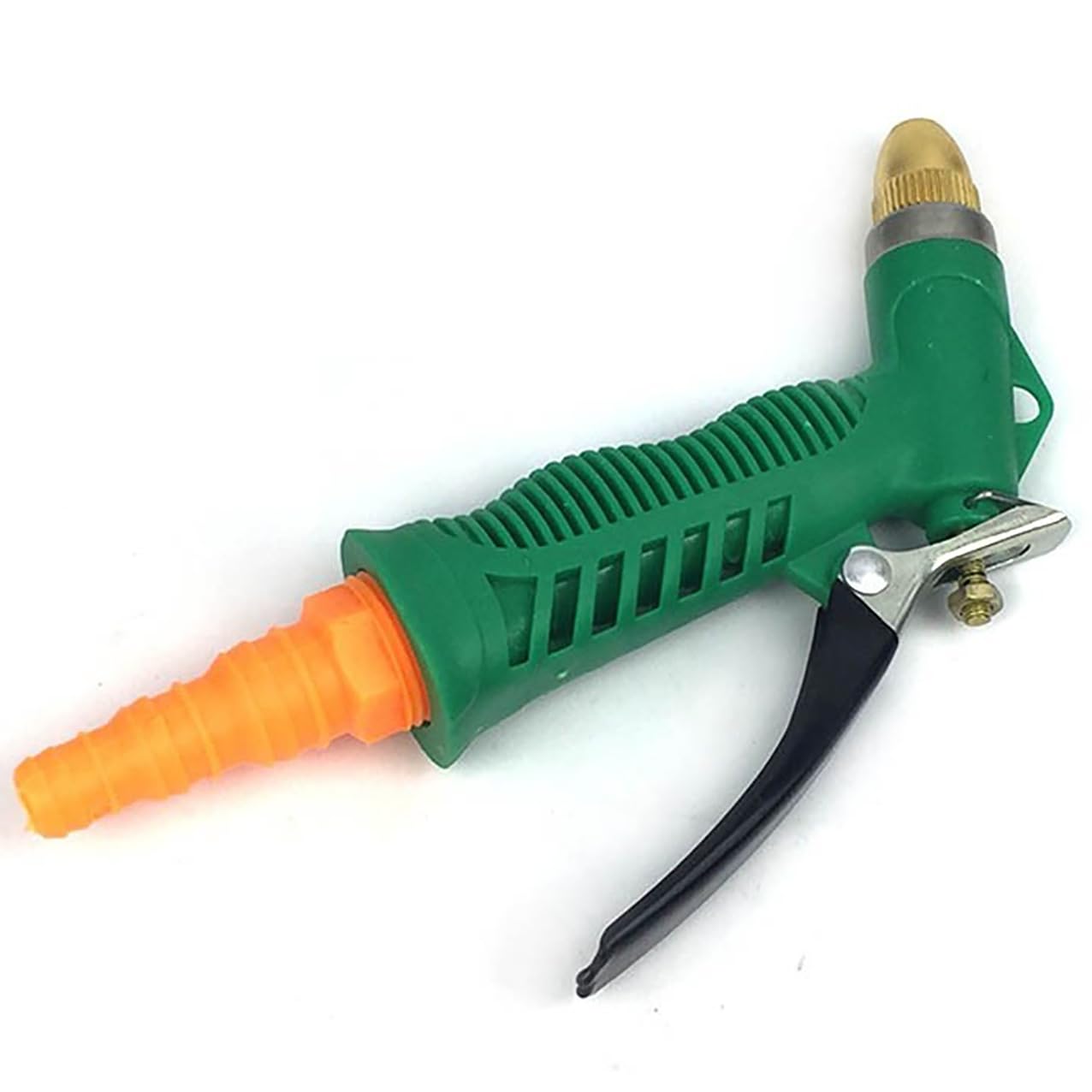 Car Washing Water Hose Spray High Pressure Lever Spray Gun with Brass Nozzle for Garden, Car, bike wash, pet bath (Green)
