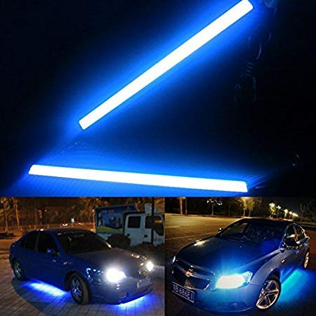 A Pair of Waterproof LED Day Time Running Lights, 17 Cm (Blue) - Shop at Colombo Mall