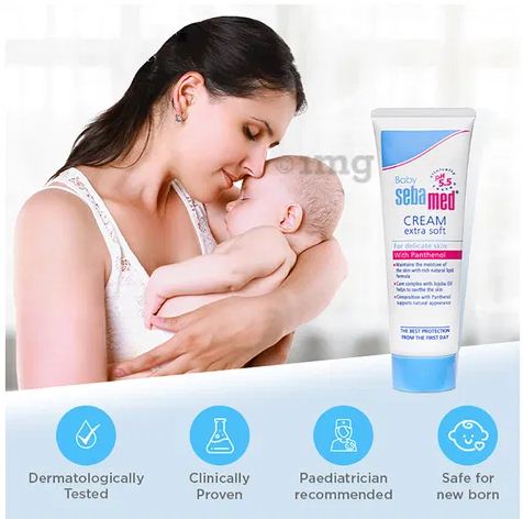 Baby Sebamed Cream extra Soft for Delicate Skin with Panthenol (50ml) - View 3 of 3