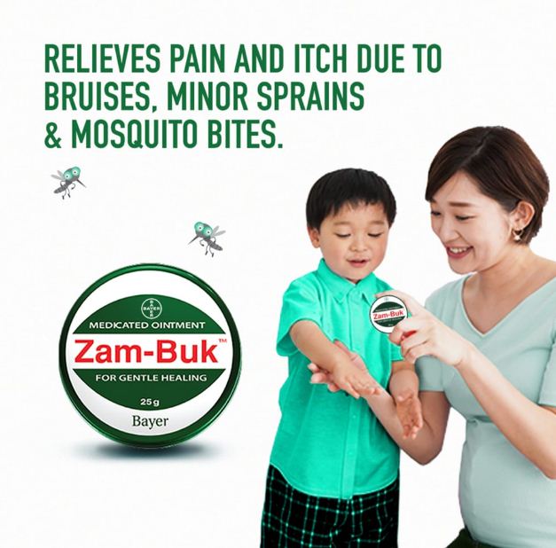 Zam-Buk Medicated Ointment for Gentle Healing (25g) (Improved Formula) 乌青膏 25克 - View 2 of 5