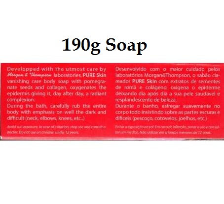 Pure Skin Vanishing Care Body Soap Pomegranate Extracts & Collagen (190g) - View 3 of 3