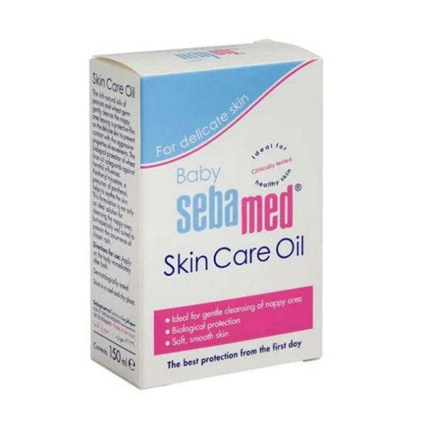 Baby Sebamed Skin Care Oil with Natural Oils (150ml) - View 2 of 3