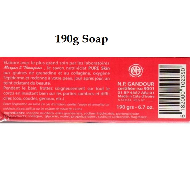 Pure Skin Vanishing Care Body Soap Pomegranate Extracts & Collagen (190g) - View 2 of 3