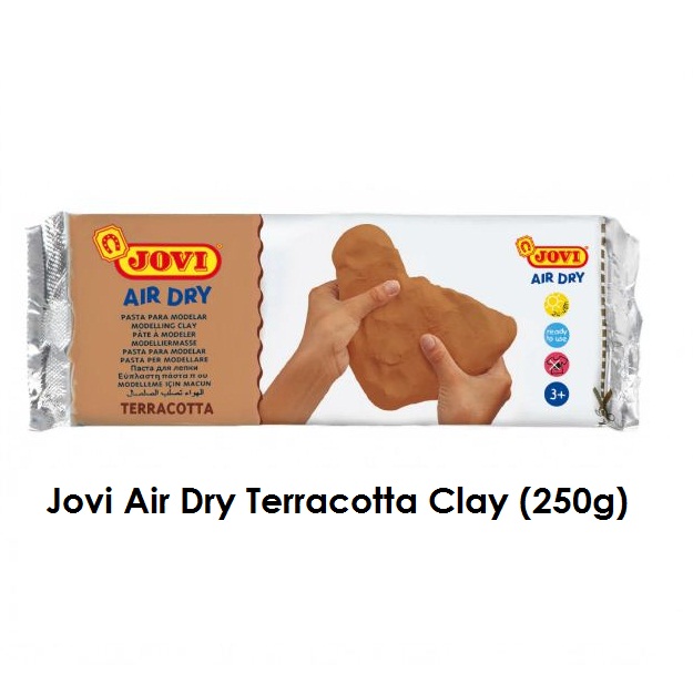 Jovi Air Dry Modeling Terracotta Clay (250g) - Shop at Colombo Mall
