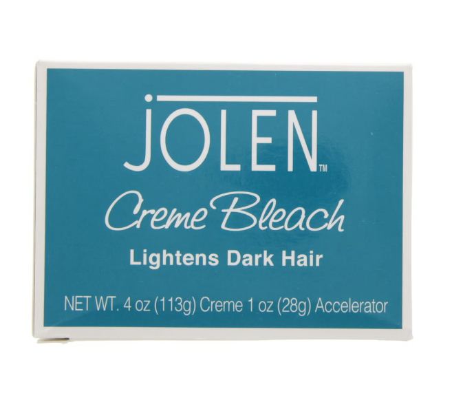 Jolen Crème Bleach Lightens Dark Hair. Net Wt : 4 oz (113g) 1 oz (28g) - View 2 of 3