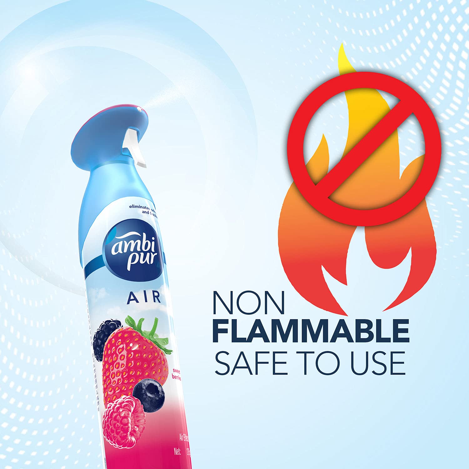 Ambi Pur Air Freshener - Sweet Berries - 275 g Spray - View 3 of 5