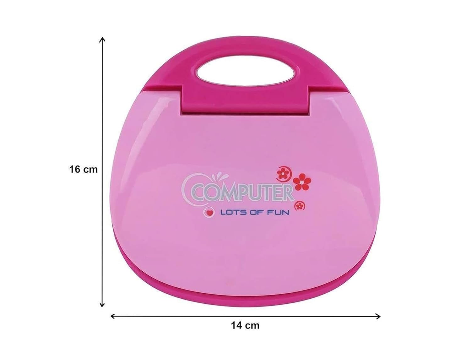 myhoodwink® Kids Baby Laptop Computer Toy for Kids Activity Electronics Number &amp; Alphabet, Learning Educational Toy Charts for Kids 3 4 5 6 7+ Years (Pink) - View 4 of 5