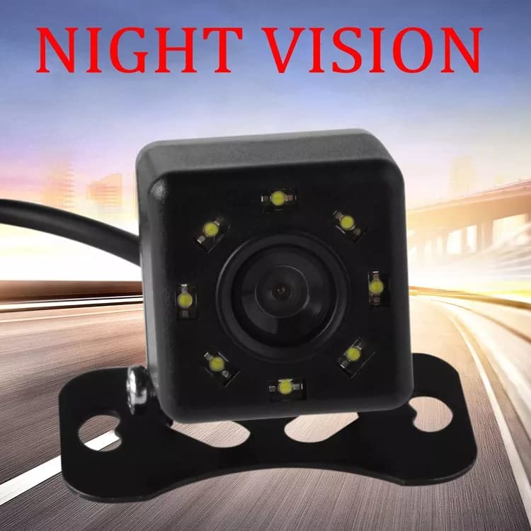 Techdash Car HD 720p Non Drill Rear View Night Vision Reversing Backup Camera for Dash Camera with 170 Degree View Angle,Waterproof, 6m Cable - View 5 of 6
