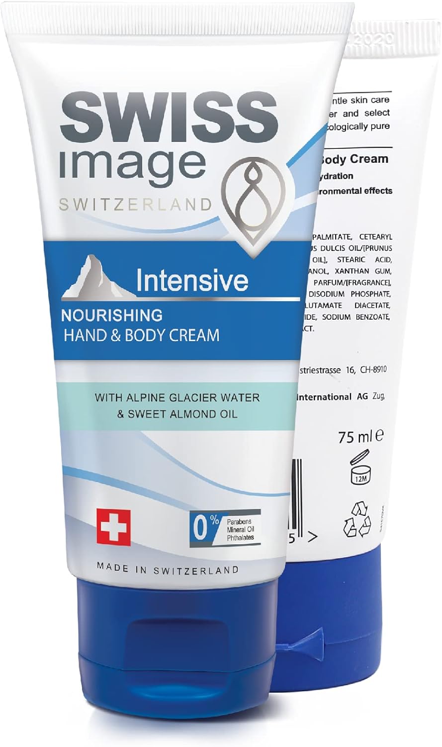 Swiss Image Intensive Nourishing Hand and Body Cream, Deep Moisturizer, Provides Hydration and Nourishment, Suitable for All Skin Types, 75ml - View 5 of 6