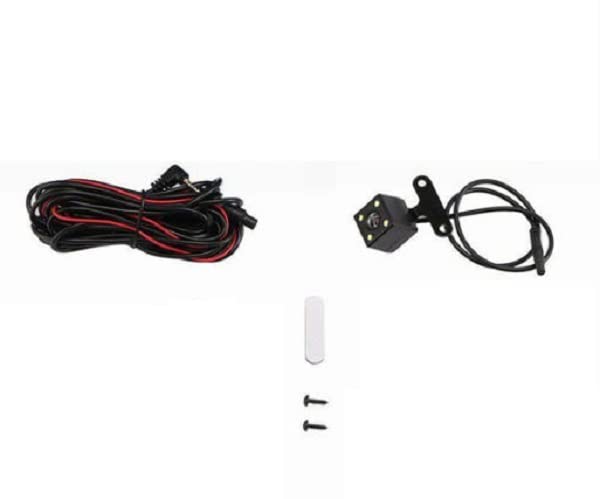 Techdash Car HD 720p Non Drill Rear View Night Vision Reversing Backup Camera for Dash Camera with 170 Degree View Angle,Waterproof, 6m Cable - View 3 of 6