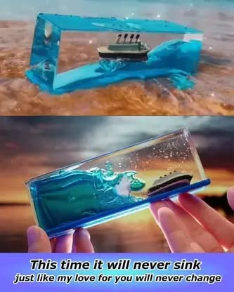 DEVKI Car Interior Dashboard Decoration, Titanic Wave Cruise Ship, Liquid Wave Cruise Ship Decoration, Car Dashboard, Living Room, Office, Glass, Plastic - View 7 of 8