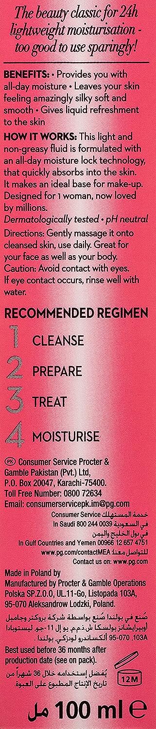 Olay Beauty Fluid For Sensitive Skin 100 ml, Pack Of 1 - View 4 of 5