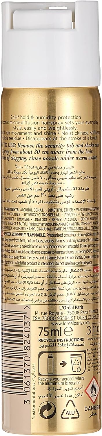 L'Oreal Paris Elnett Supreme Hold 75ml - View 2 of 3