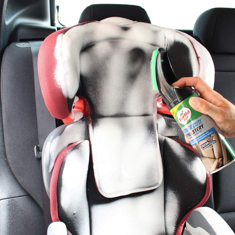 Turtle Wax Power Out Car Interior Upholstery Cleaner Stain &amp; Odour Remover 400ml - View 3 of 7