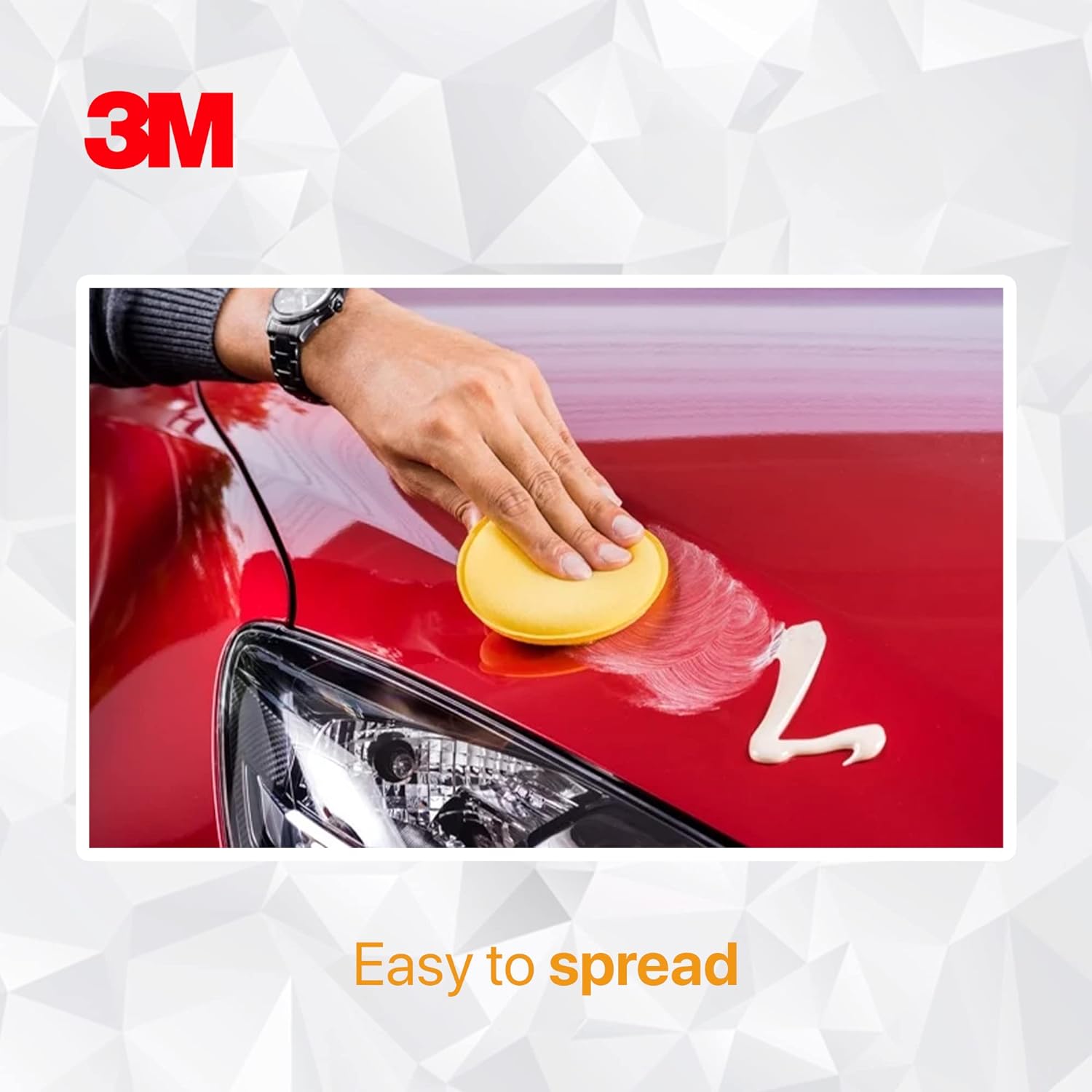 3M Finesse It Marine Car Paste (200 g ) | Remove Minor Scratch Marks from Heavily Oxidized Surfaces | Adds more Gloss | - View 4 of 6