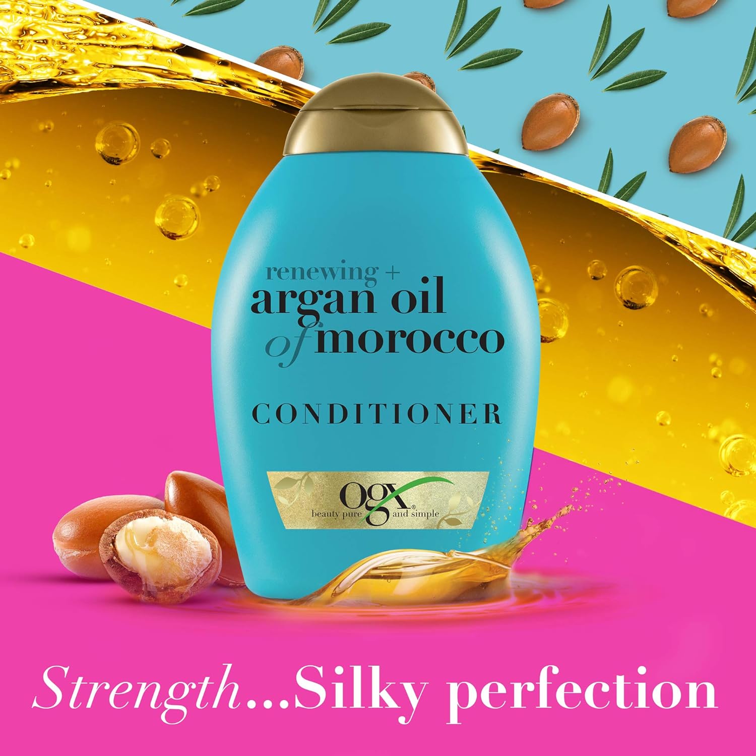OGX, Shampoo, Renewing+ Argan Oil Of Morocco, 385ml - View 2 of 5