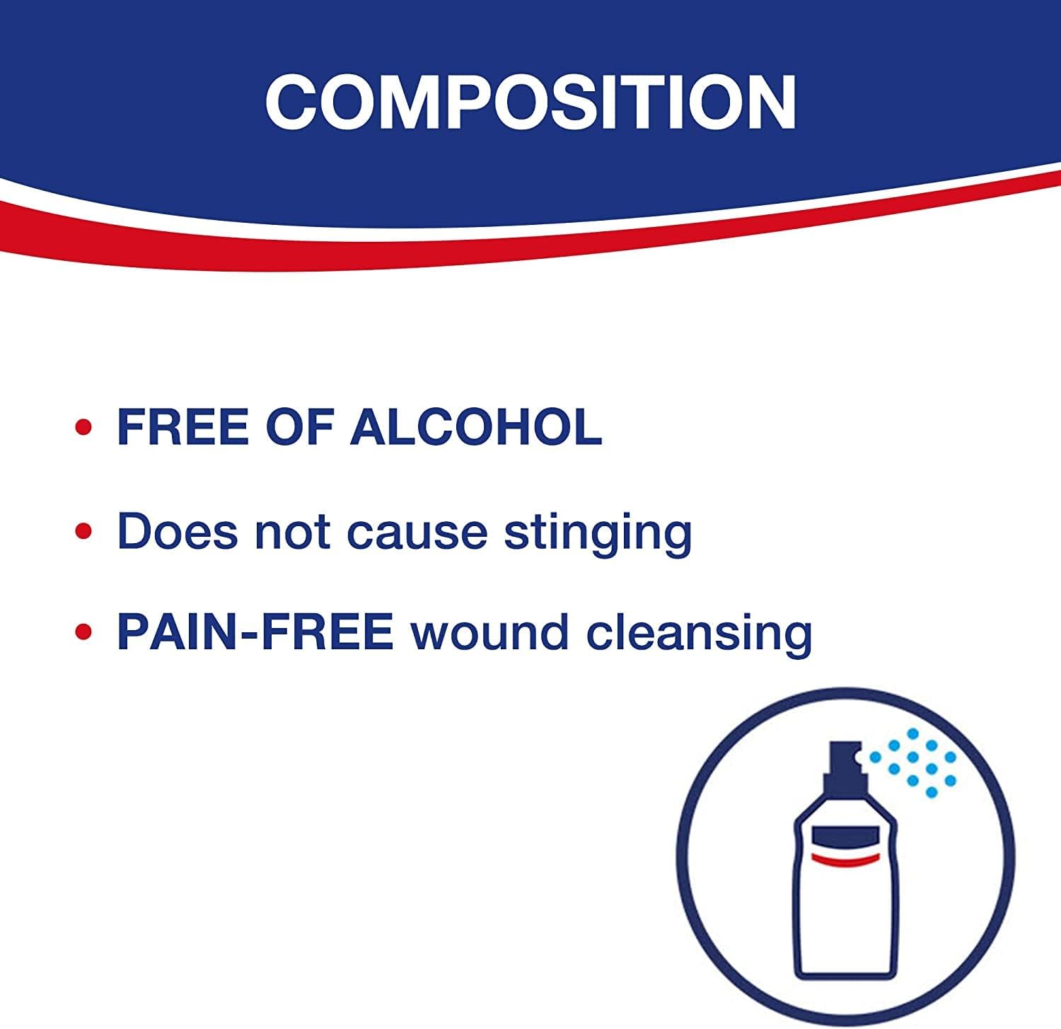 Hansaplast Wound Spray, Antiseptic Wound Cleansing, 100ml - View 2 of 4