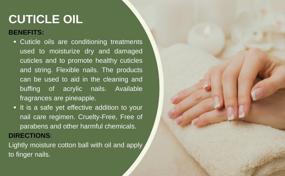 Beauty Palm Cuticle Oil Yellow Pineapple 100ml | Remedy For Damaged Nails l Moisturize Dry Cuticles l Nail Growth - View 3 of 4