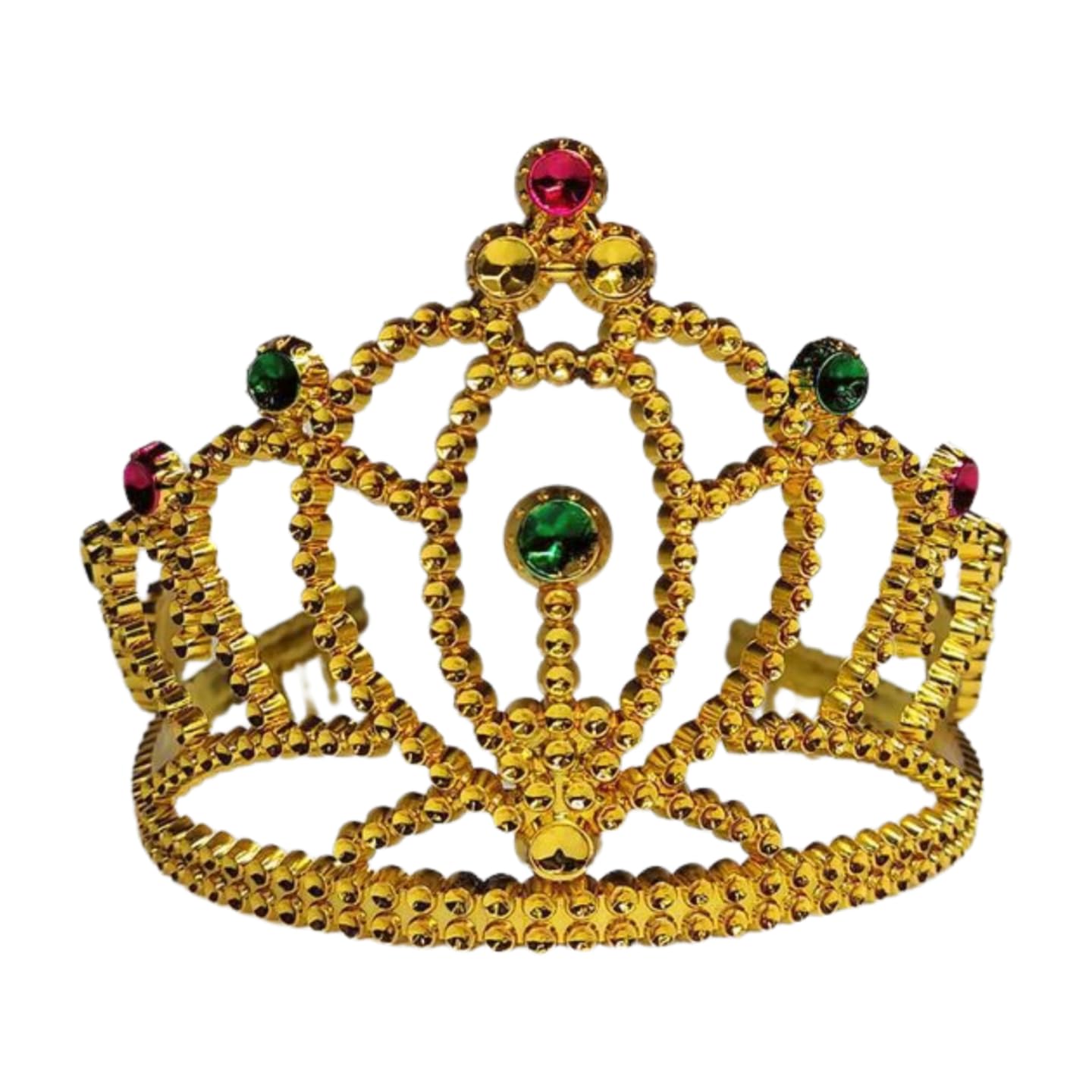 Royal King Crown Fancy Dress Costume for Kids &amp; Adults| Royal Gold Crown Accessories for Men &amp; Women| Medieval |King &amp; Prince Costume for School Drama &amp; Dance – 1 Piece - View 4 of 4