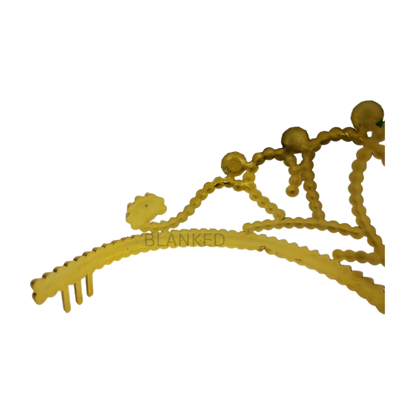 Royal King Crown Fancy Dress Costume for Kids &amp; Adults| Royal Gold Crown Accessories for Men &amp; Women| Medieval |King &amp; Prince Costume for School Drama &amp; Dance – 1 Piece - View 2 of 4