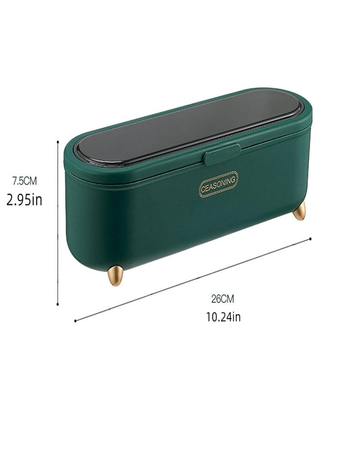 Cloyster Spice box kitchen household spice box jar combination set of seasoning box for 4-Compartment - View 5 of 6