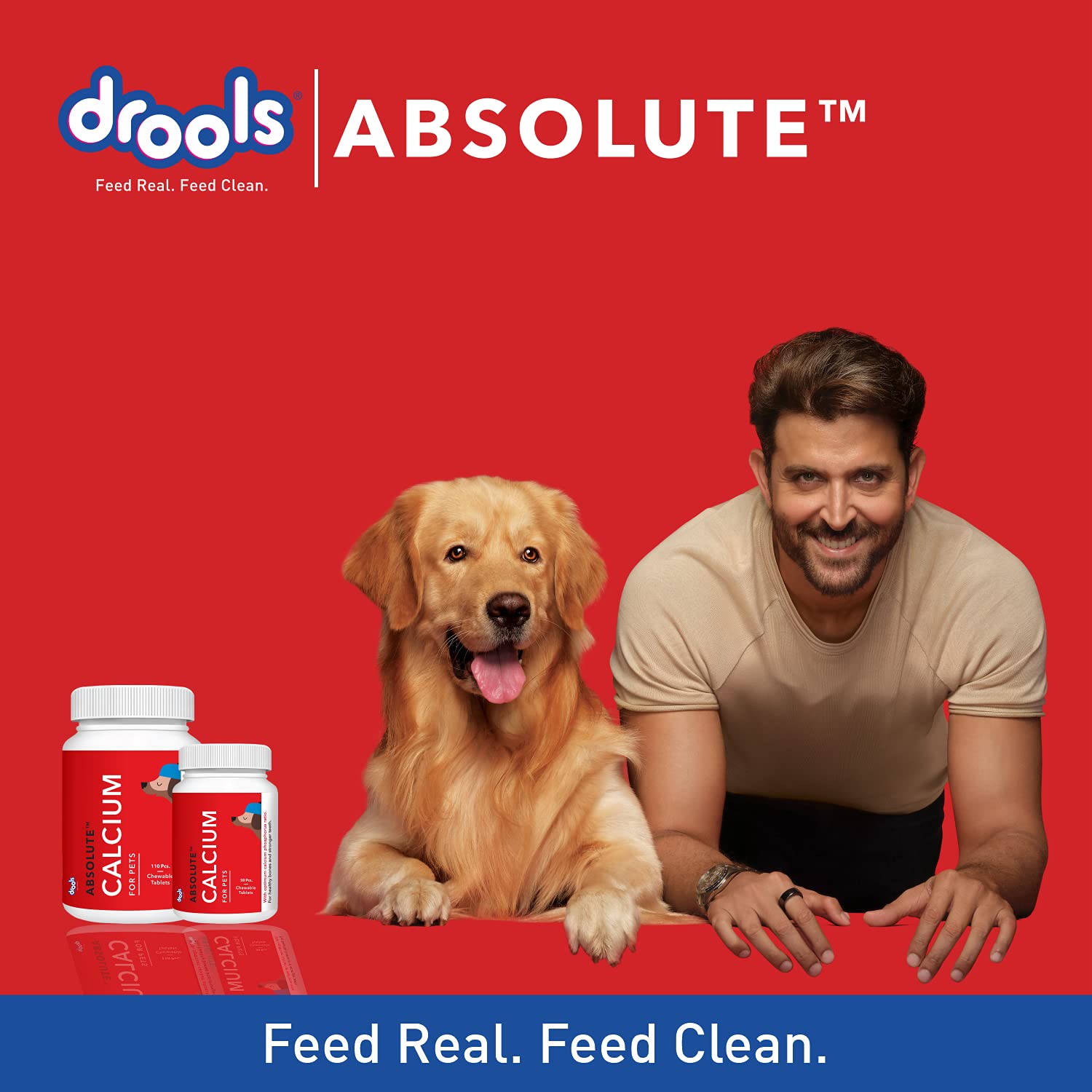 Drools Absolute Calcium Tablet- Dog Supplement, 110 Pieces - View 5 of 6