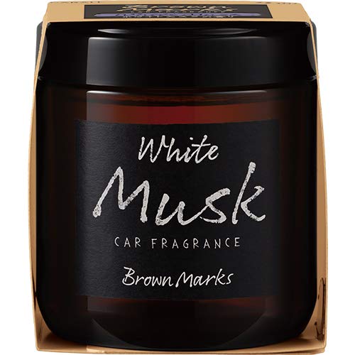 CARALL Brown Marks Gel White Musk Car Air Freshener (160 gm) - View 4 of 4